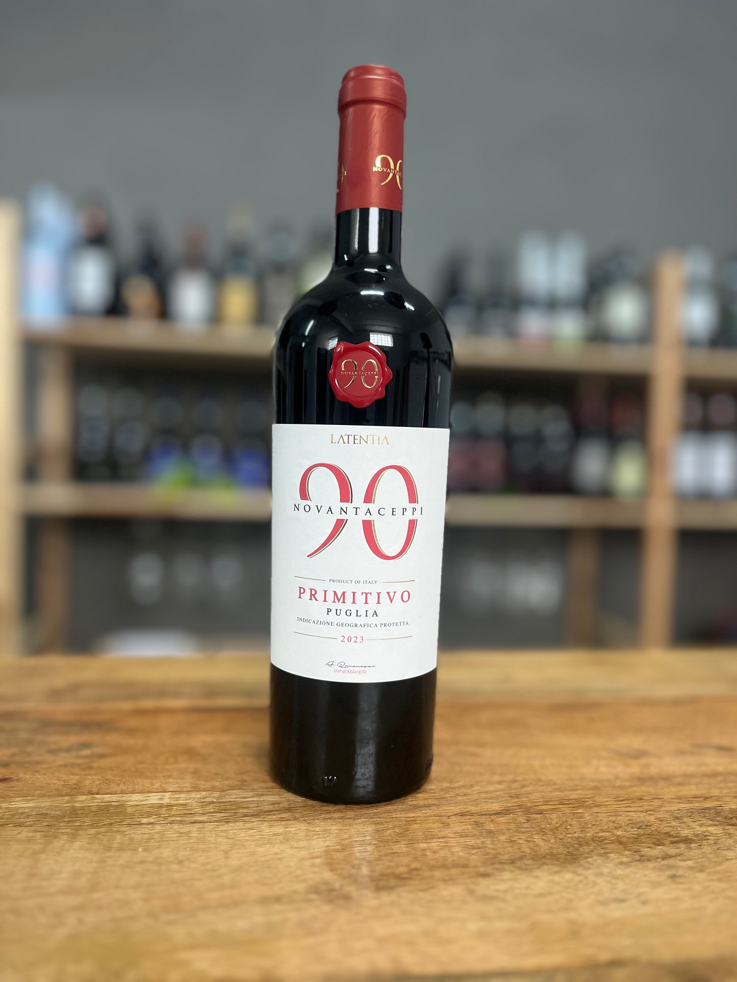 Primitivo Puglia - NOVANTACEPPI Rotwein
