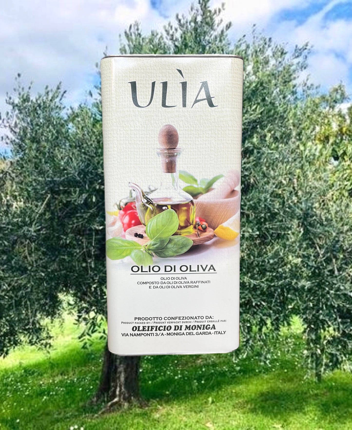 Extra Vergine Olivenöl "ULÍA MONIGA DEL GARDA" - 5L EU