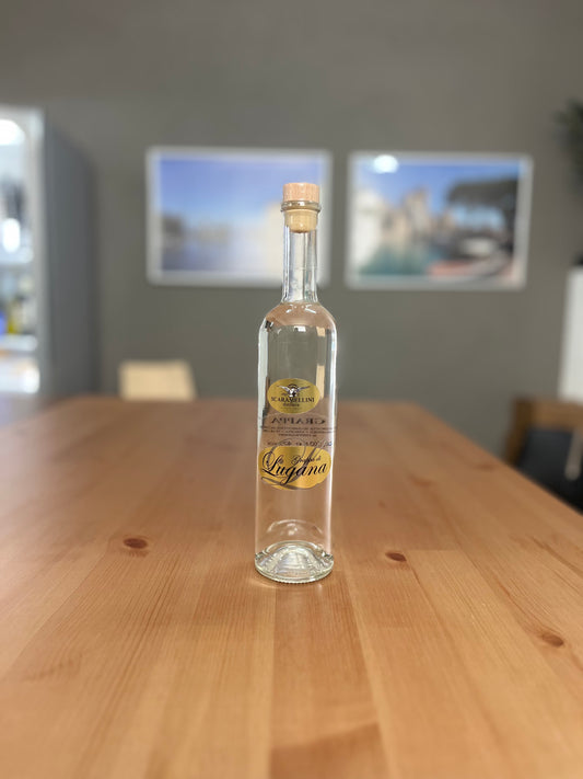 Grappa di Lugana 0,5L – Junge Grappa vom Gardasee