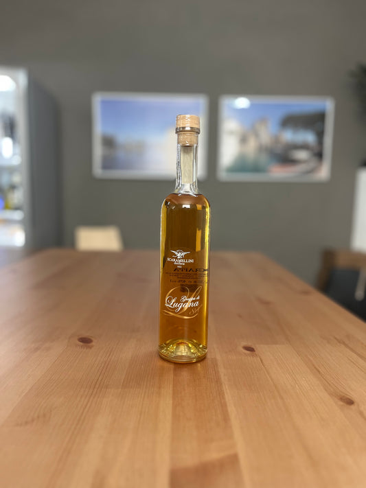 Grappa di Lugana Riserva 0,5L – Gereifte Premium Grappa