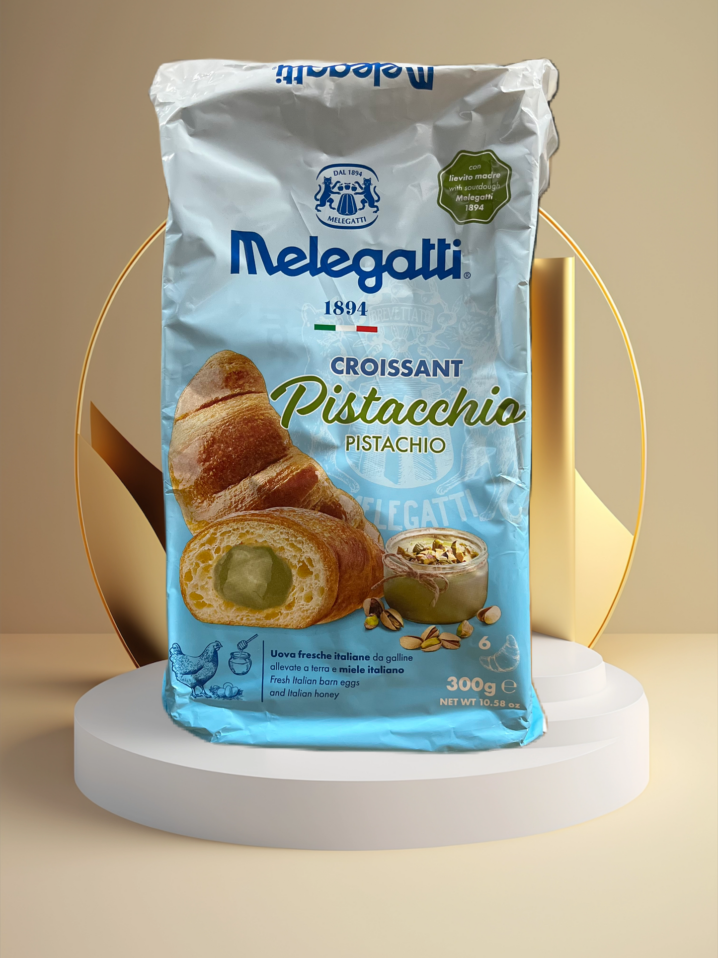 Croissant Pistazien-Creme 6 Stk