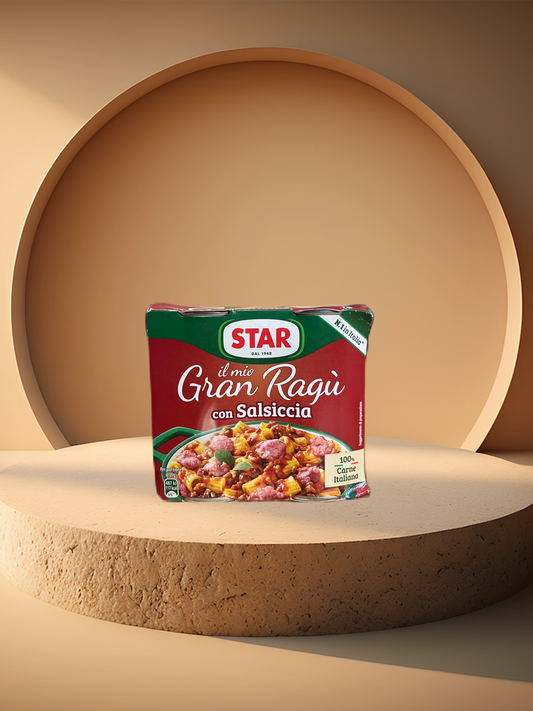 Ragù Pasta Sauce Salsiccia Geschmack - 2x180 gr