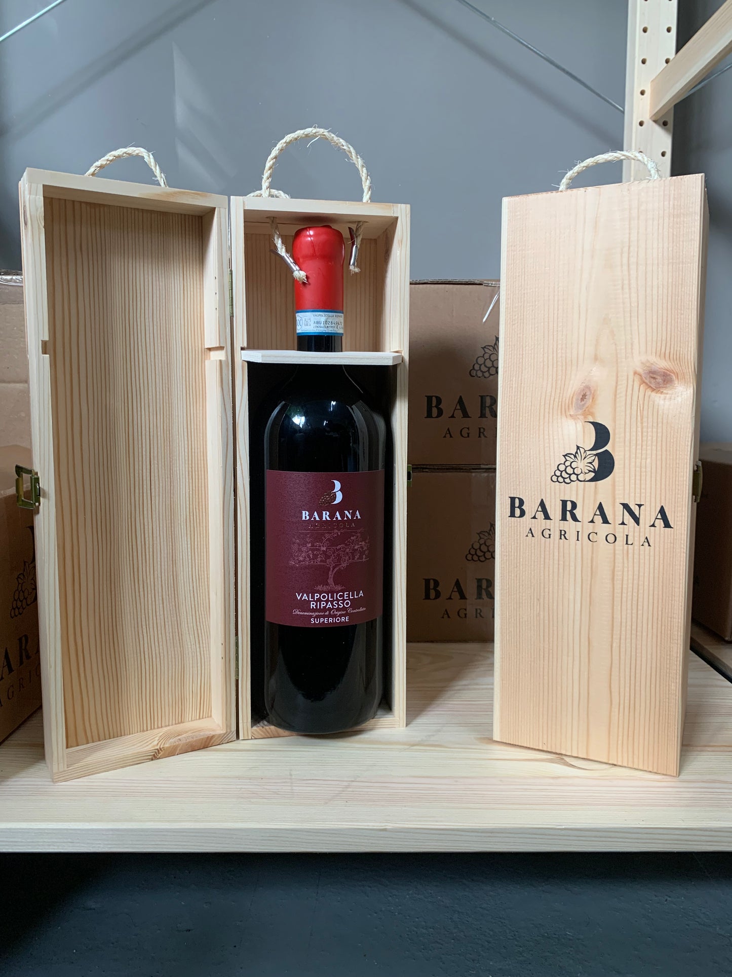 Valpolicella Ripasso Superiore DOC - 2019 - Magnum 1,5 Lt mit Holzbox