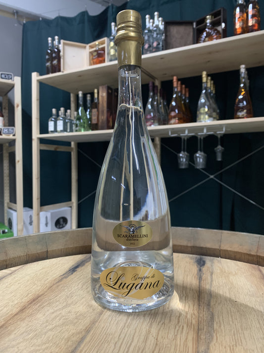 Grappa di Lugana 0,7L – Klassische junge Grappa vom Gardasee