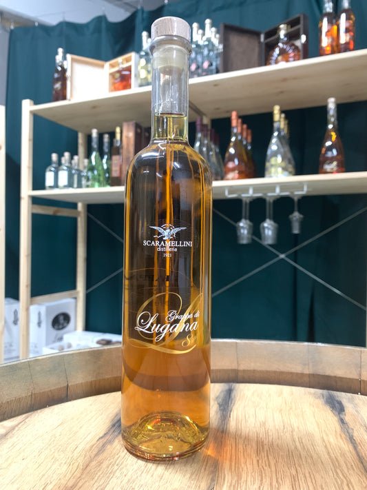 Grappa di Lugana Riserva 0,5L – Gereifte Premium Grappa