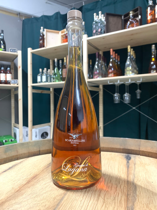 Grappa di Lugana Riserva 0,7L – Edle Holzfass gereifte Grappa