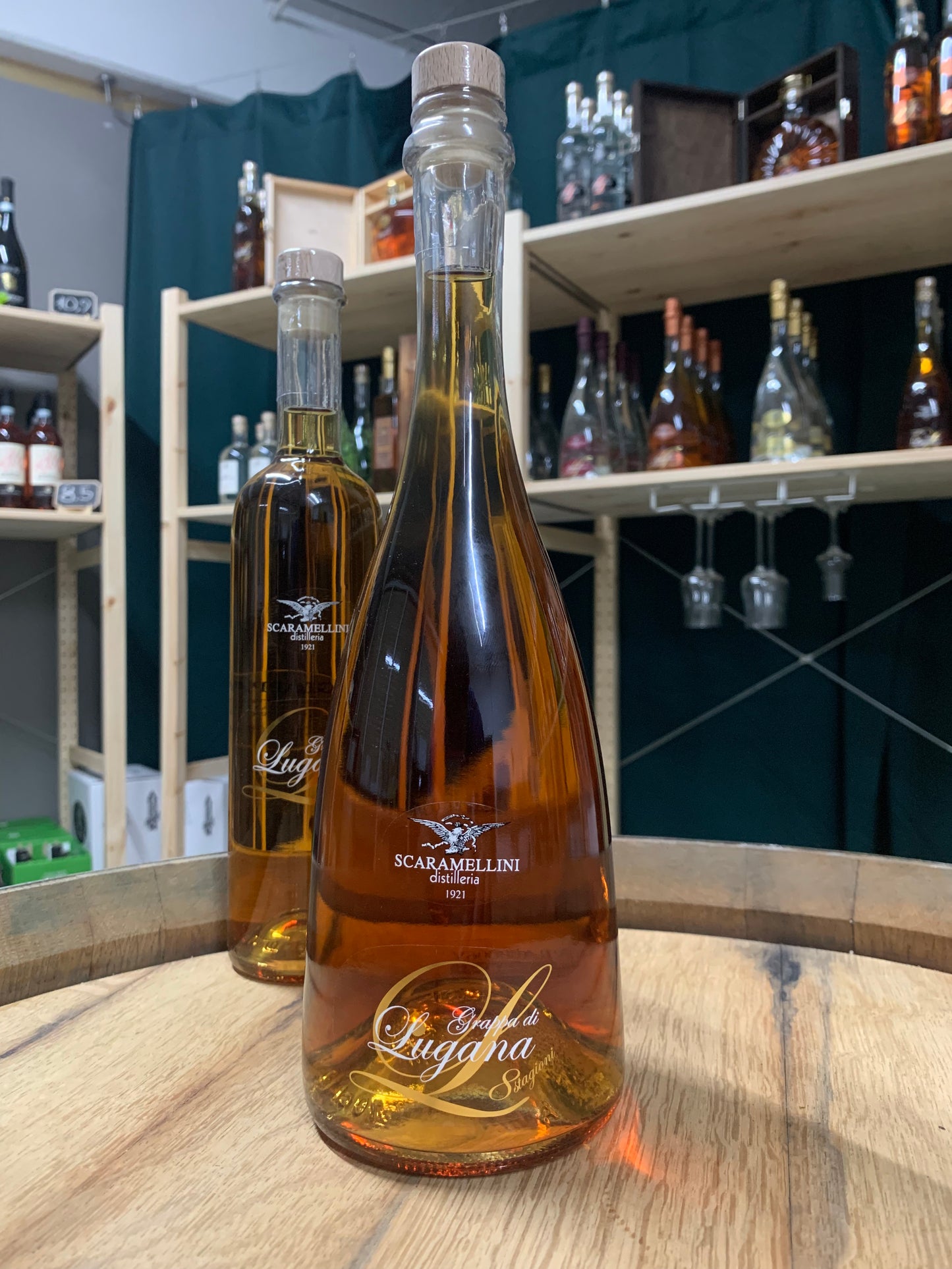 Grappa di Lugana Riserva 0,7L – Edle Holzfass gereifte Grappa