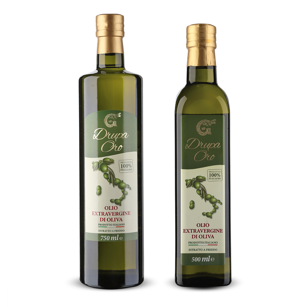 Olio Extravergine Di Oliva Drupa Oro - 0,5 lt