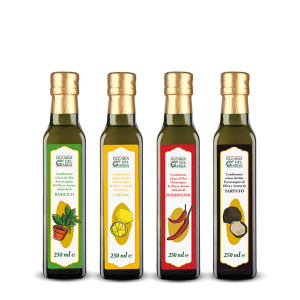 Extra Vergine Olivenöl - Unterschiedliche Aromen 0,25 lt