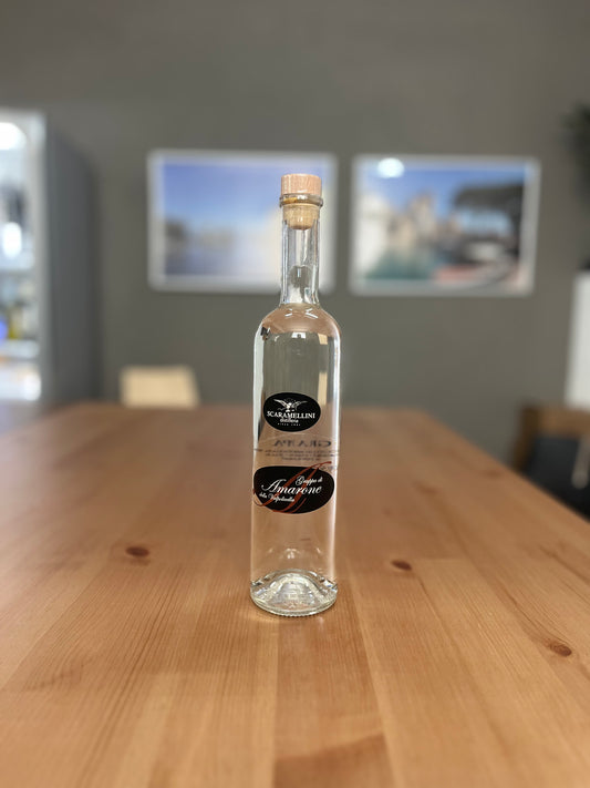 Grappa di Amarone 0,5L – Junge Grappa aus Amarone-Trauben